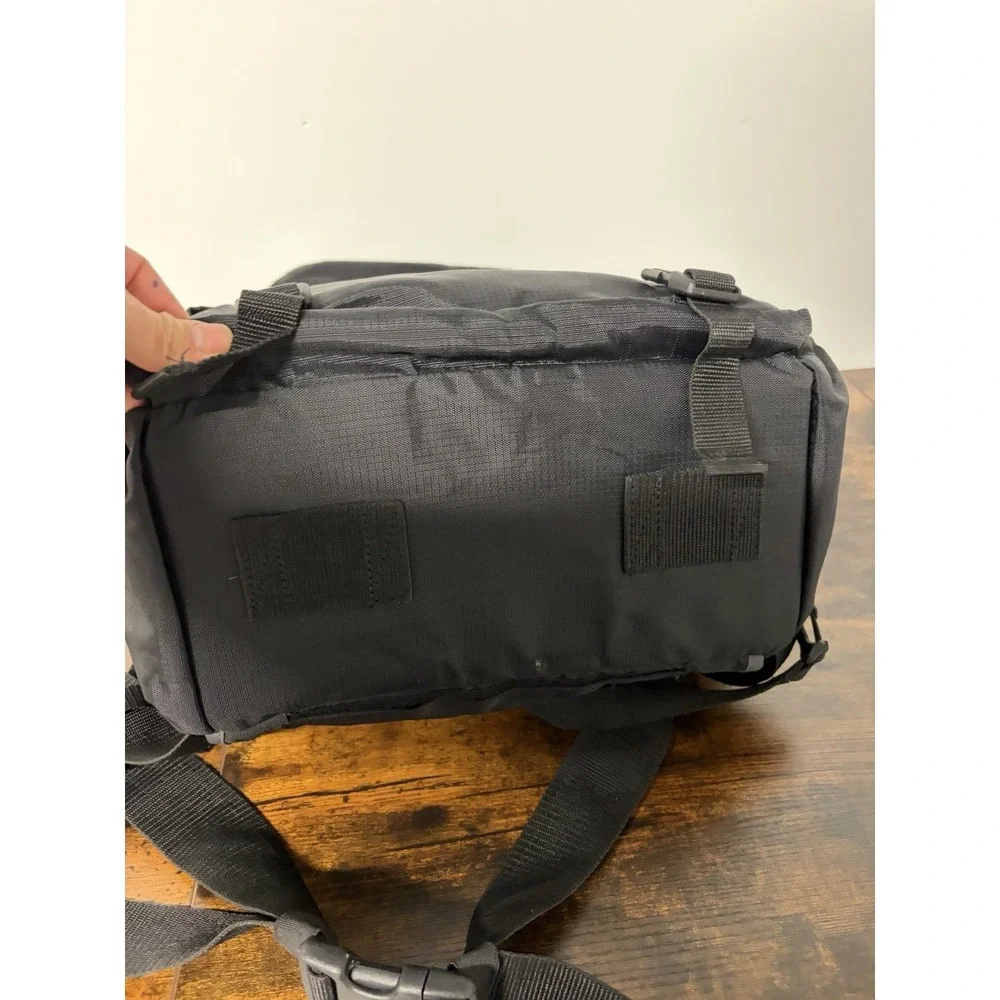 Beseler Camera Backpack Gadget Bag Black Multi pocket Large Travel Bag